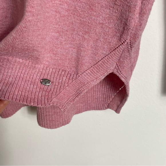 American Eagle Light Pink V-Neck Sweater Size XS - Picture 4 of 11